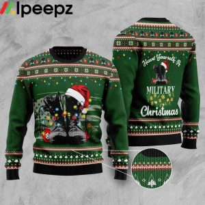 Proud Veterans Christmas Funny Ugly Sweater