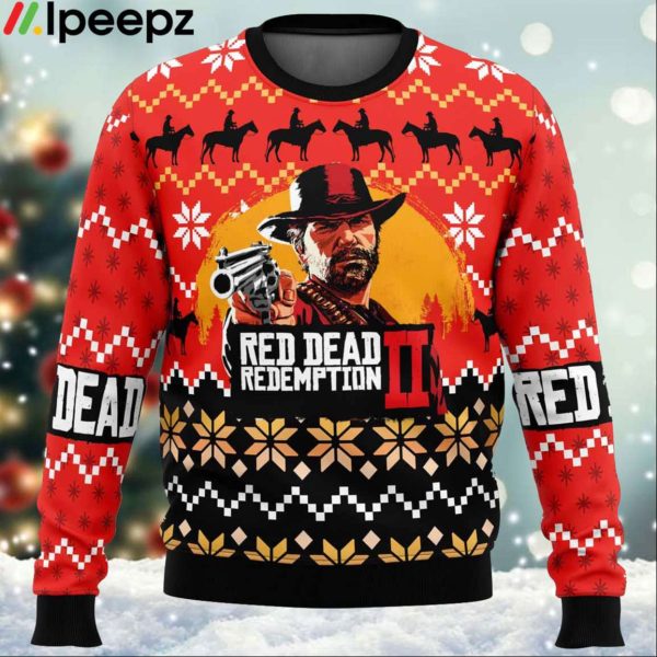 Red Dead Redemption Ugly Christmas Sweater