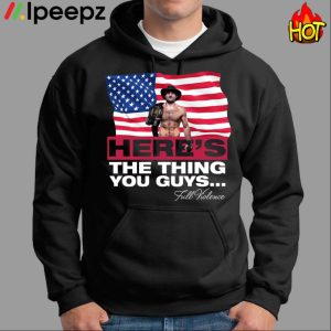 Sean Strickland Here's The Thing You Guys Shirt