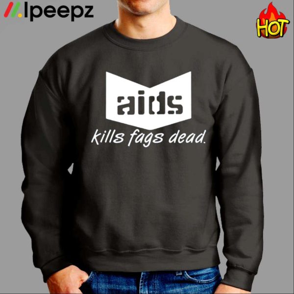 Sebastian Bach Aids Kills Fags Dead Limited Shirt