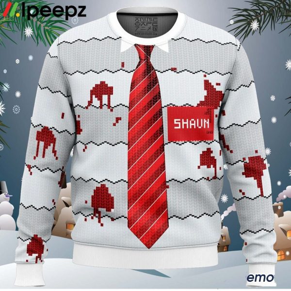 Shaun Of The Dead Christmas Ugly Sweater