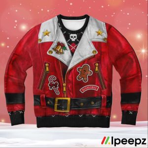 Sons Of Santa Motorcycle Club Ugly Christmas Sweater