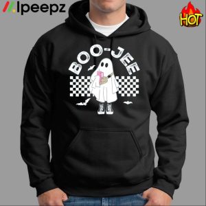 Spooky Season Cute Boujee Ghost Halloween Boo Jee Shirt