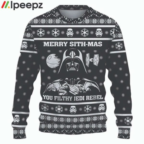 Star Wars Merry Sith Mas Darth Vader Ugly Christmas Sweaters