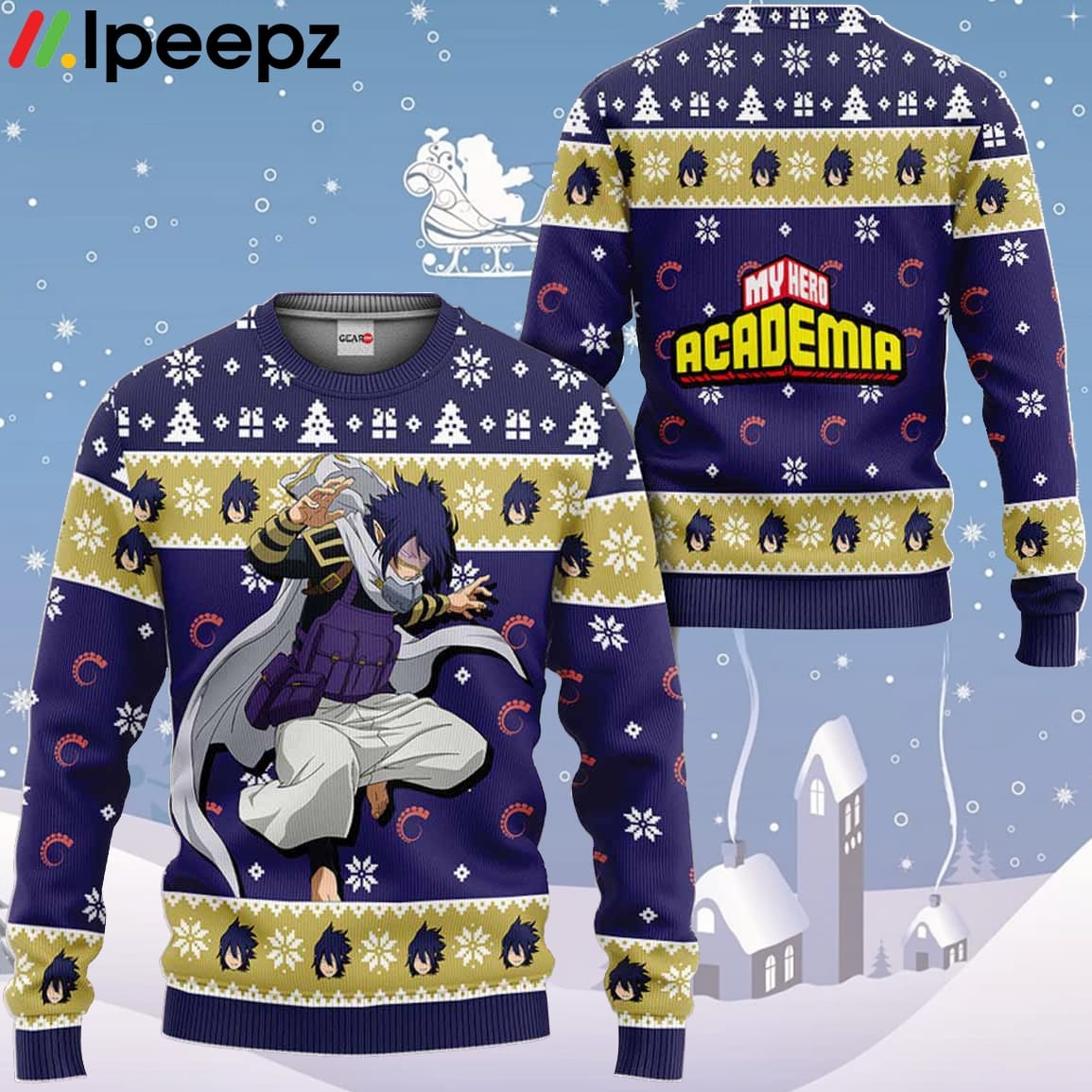 Suneater Custom Anime Ugly Christmas Sweater