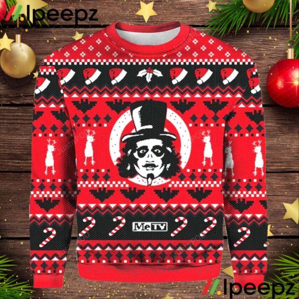 Svengoolie Holiday Knit Ugly Christmas Sweater