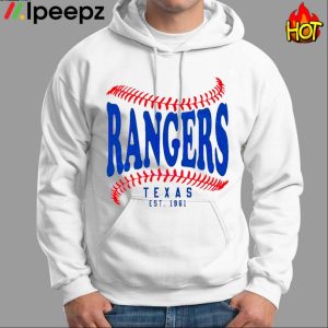 Texas Rangers Baseball Team Est 1961 Shirt