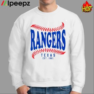 Texas Rangers Baseball Team Est 1961 Shirt