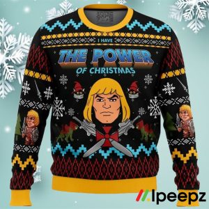 The Good Power of Christmas He-Man Ugly Christmas Sweater