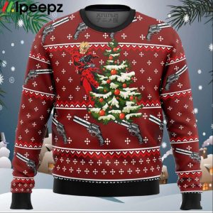 Trigun Vash Ugly Christmas Sweater