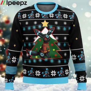 Umbreon Pokemon Ugly Christmas Sweater