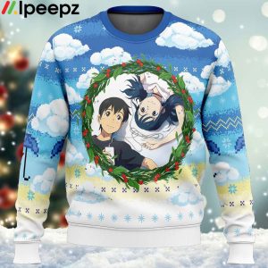 Weathering With You Ugly Christmas Sweater