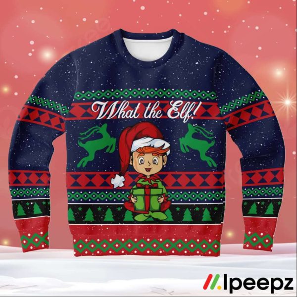 What The Elf Ugly Christmas Sweater