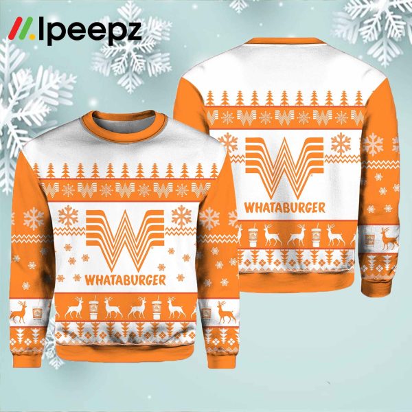 Whataburger Ugly Sweater