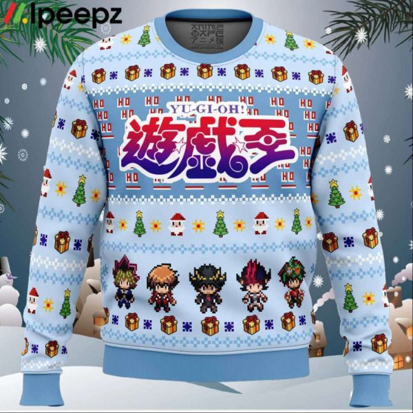 Yugioh Character Sprites Ugly Christmas Sweater