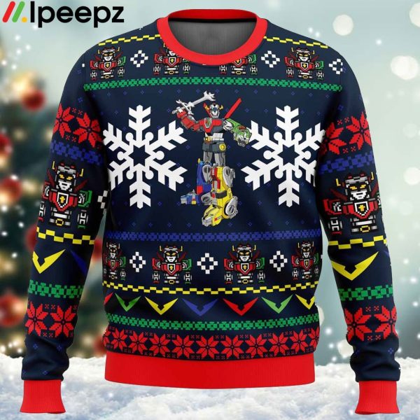 Yuletron Voltron Ugly Christmas Sweater