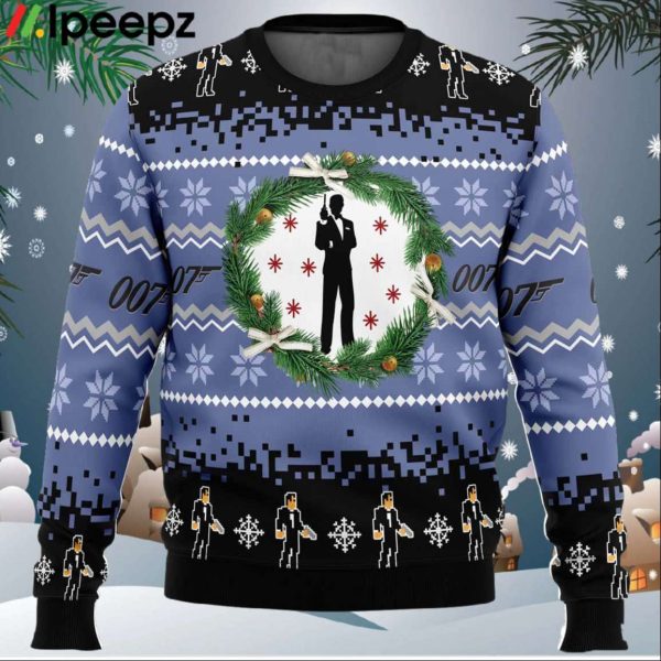 007 James Bond Ugly Christmas Sweater