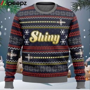 A Very Shiny Christmas Firefly Ugly Christmas Sweater