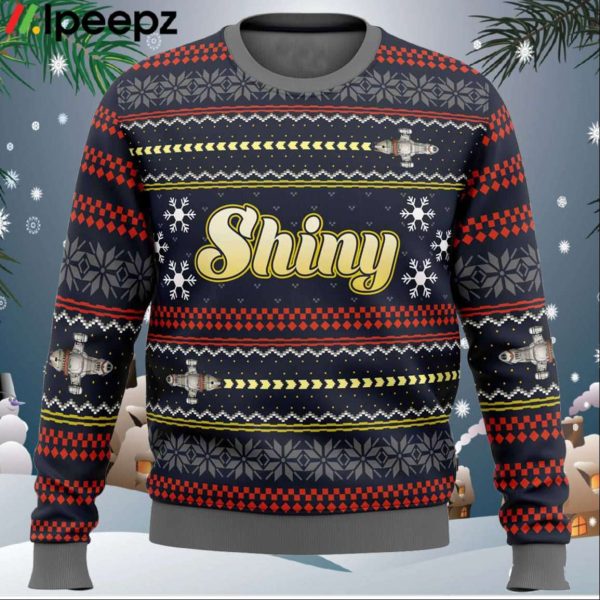 A Very Shiny Christmas Firefly Ugly Christmas Sweater