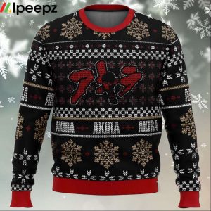 Akira Kanji Name Ugly Christmas Sweater