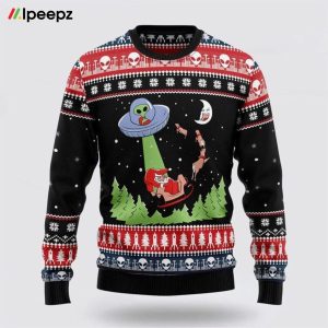 Alien Christmas T1611 Ugly Christmas Sweater