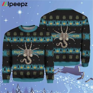 Alien Facehugger Christmas Sweater