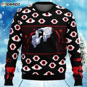 Alucard Eyes Hellsing Ugly Christmas Sweater