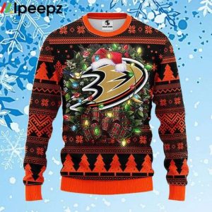 Anaheim Ducks Christmas Ugly Sweater