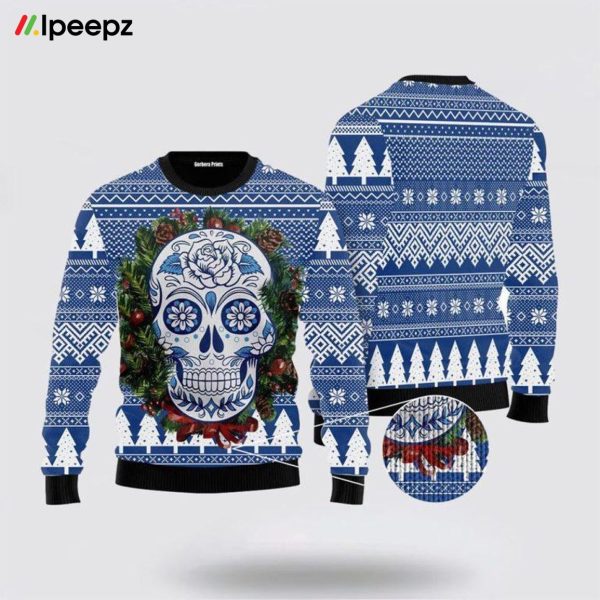 Sugar Skull Ugly Christmas Sweater Men & Women