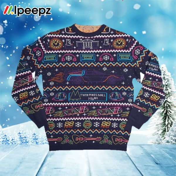 Back To The Future Christmas Jumper Ugly Sweater