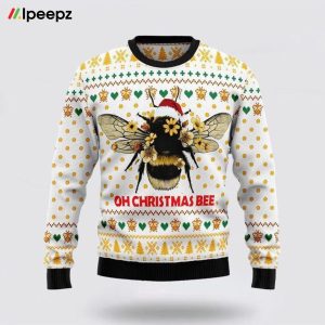 Bee Merry Christmas Ugly Christmas Sweater Gift