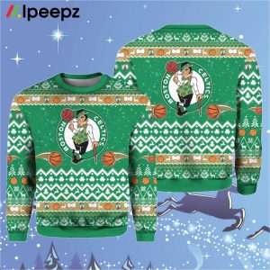 Boston Celtics Christmas Sweatshirt
