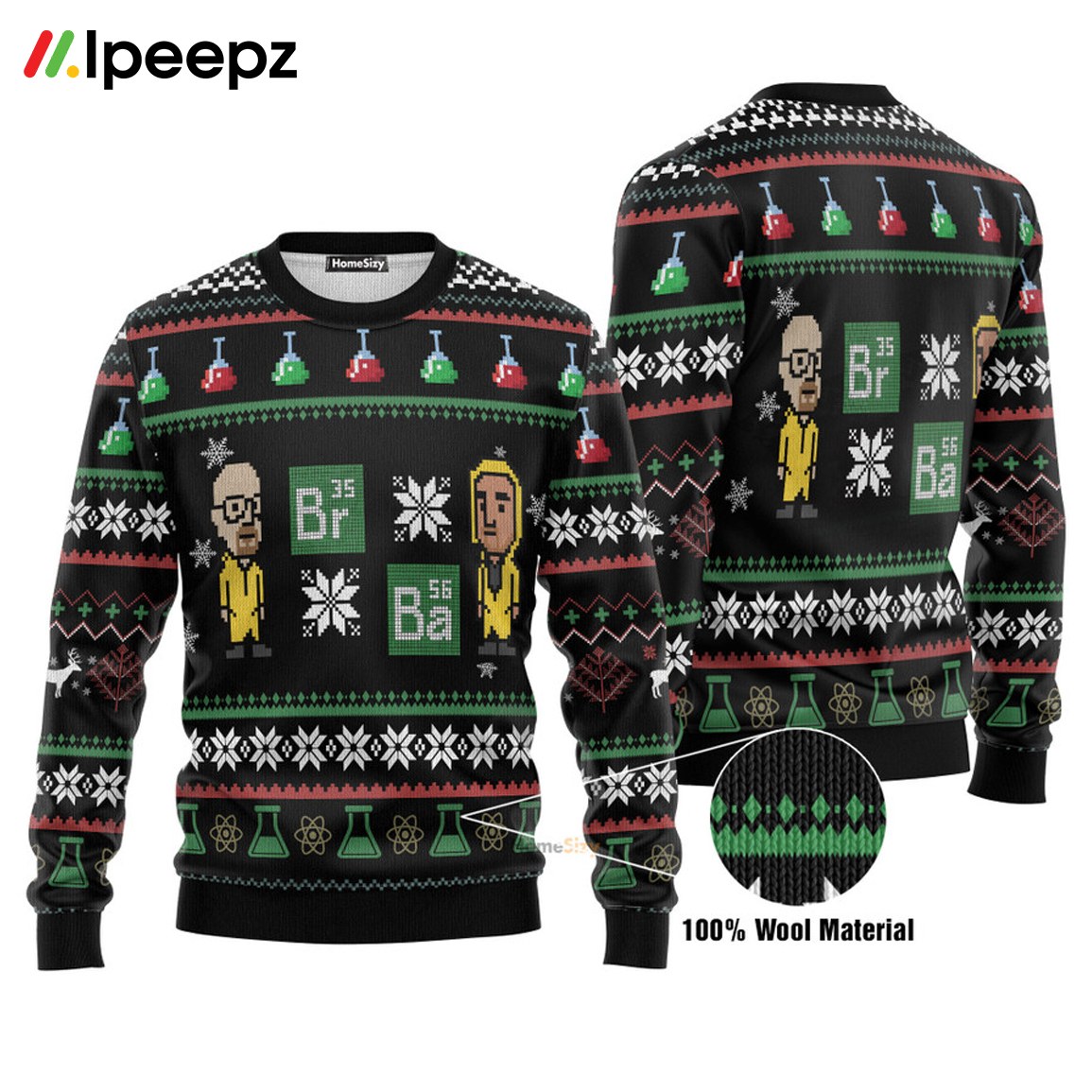 Breaking bad store christmas sweater