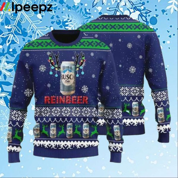 Busch Latte Reinbeer Ugly Christmas Sweater