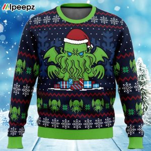 Call Of Christmas Cthulhu Ugly Christmas Sweater