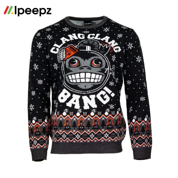 Call of Duty Monkey Bomb Christmas Jumper Ugly Sweater