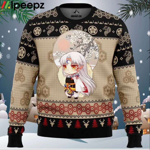 Chibi Seshomaru Inuyasha Ugly Christmas Sweater