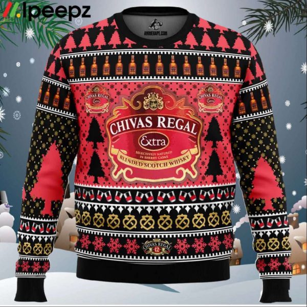 Chivas Regal Ugly Christmas Sweater