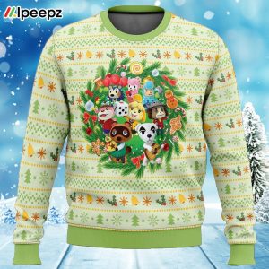 Christmas Animal Festival Animal Crossing Ugly Christmas Sweater