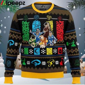 Christmas Avatar Last Airbender Ugly Christmas Sweater