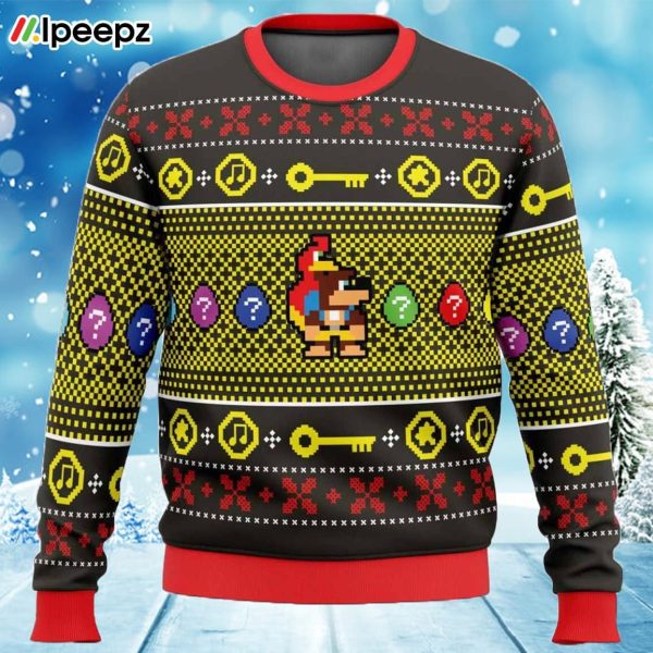 Christmas Banjo Kazooie Ugly Christmas Sweater