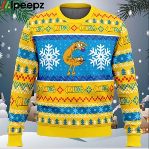 Christmas CatDog Nickelodeon Ugly Christmas Sweater