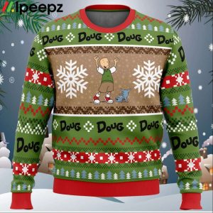 Christmas Doug Nickelodeon Ugly Christmas Sweater