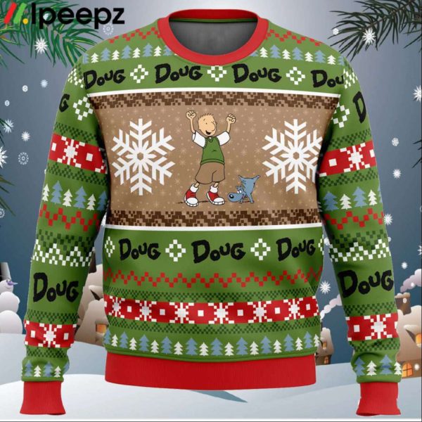 Christmas Doug Nickelodeon Ugly Christmas Sweater