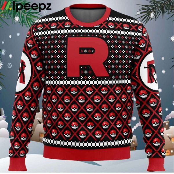 Christmas I Choose You Pokemon Ugly Christmas Sweater