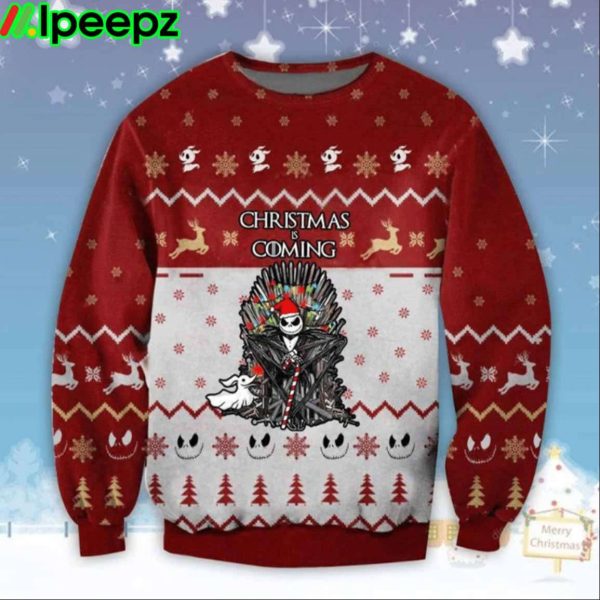 Christmas Is Coming Ugly Christmas Sweater