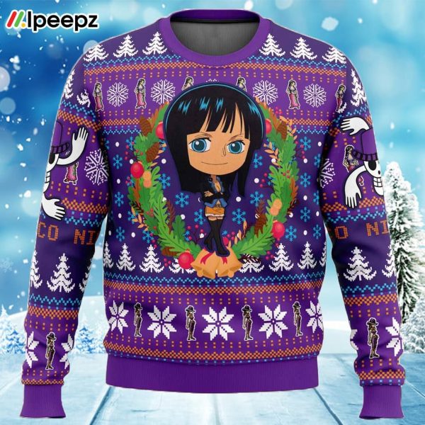 Christmas Nico One Piece Ugly Christmas Sweater