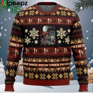 Christmas Pathfinder Board Games Ugly Christmas Sweater