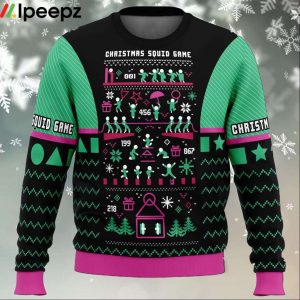 Christmas Squid Game Ugly Christmas Sweater