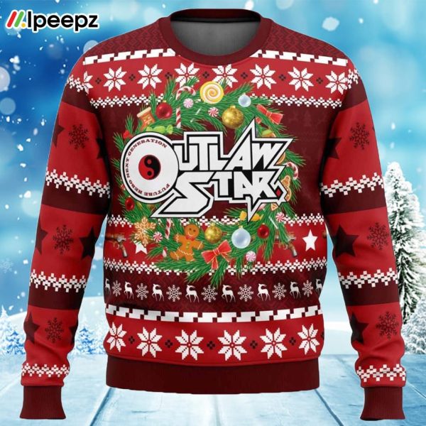 Christmas Time Outlaw Star Ugly Christmas Sweater